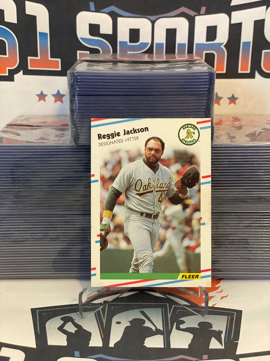 1988 Fleer Reggie Jackson #283