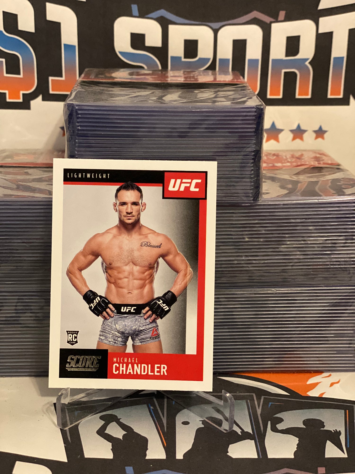 2021 Panini Chronicles UFC (Score) Michael Chandler Rookie #100