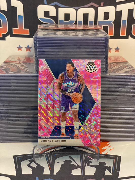 2019 Panini Mosaic (Pink Camo Prizm) Jordan Clarkson #197