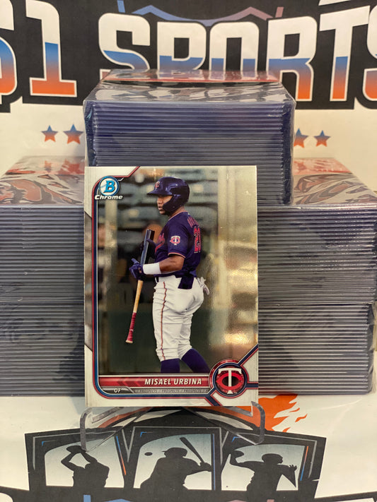 2022 Bowman Chrome Prospects Misael Urbina #BCP-86