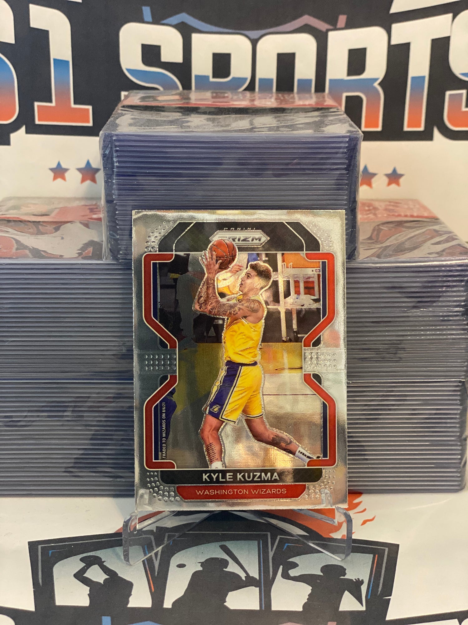 2021 Panini Prizm Kyle Kuzma #156