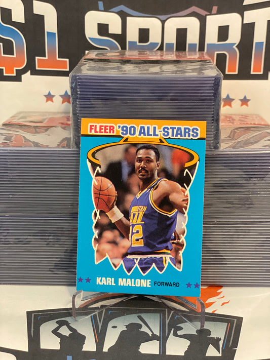 1990 Fleer (All-Stars) Karl Malone #7