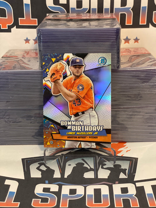 2018 Bowman Chrome (Bowman Birthdays) Lance McCullers Jr. #BB-LM