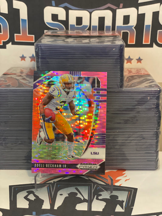 2020 Panini Prizm Draft Picks (Pink Pulsar Prizm) Odell Beckham Jr. #79