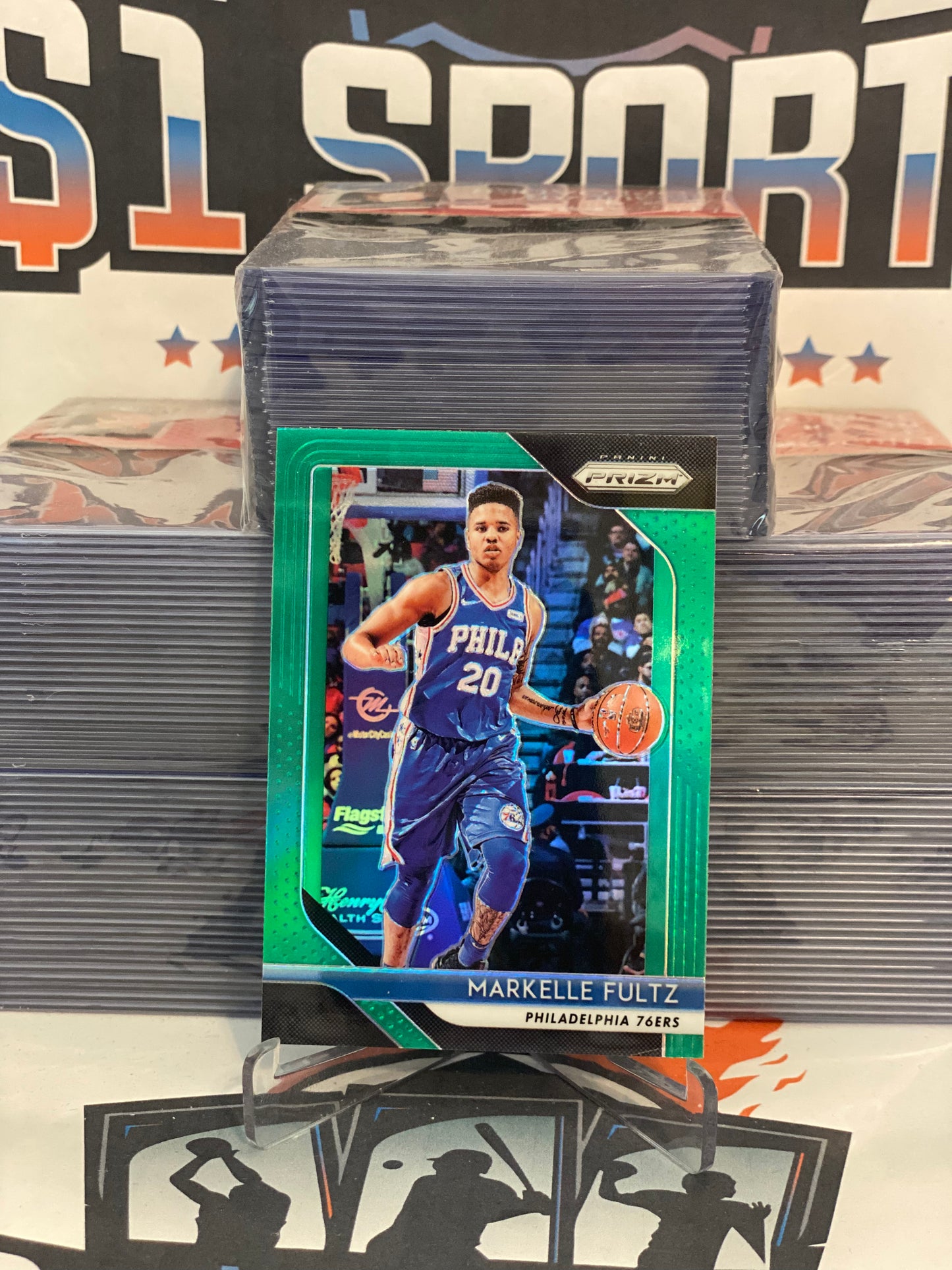 2018 Panini Prizm (Green Prizm) Markelle Fultz #229