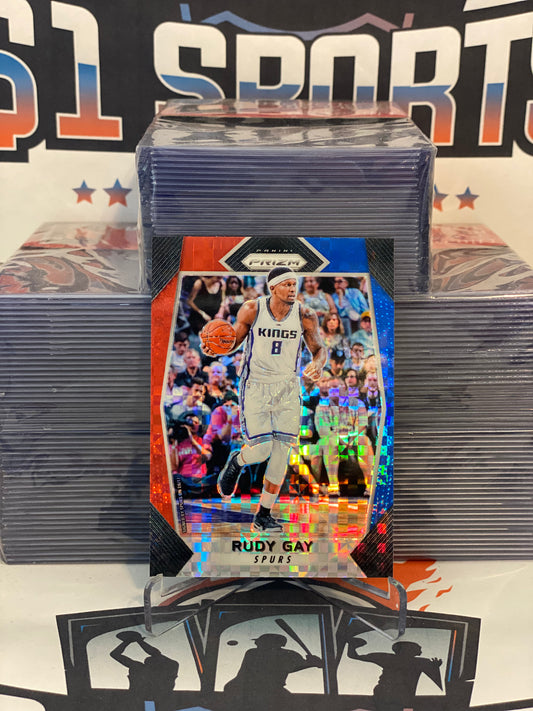 2017 Panini Prizm (Red White Blue Prizm) Rudy Gay #296