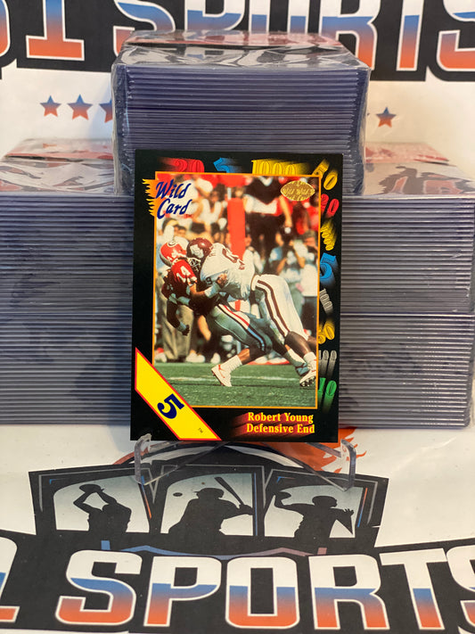 1991 Wild Card (Blue) Robert Young #3