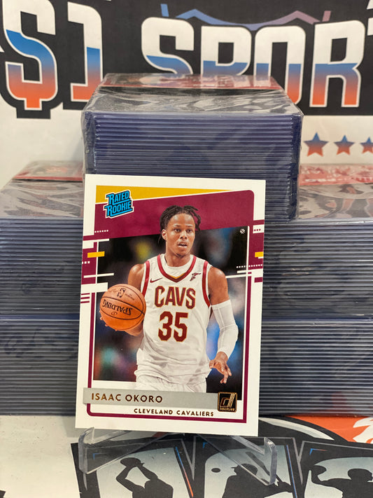 2020 Donruss (Rated Rookie) Isaac Okoro #203