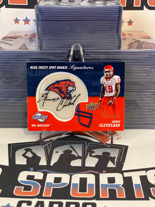 2011 Upper Deck (NCAA Sweet Spot Rookie Signatures Auto, 122/299) James Cleveland #RS-JC