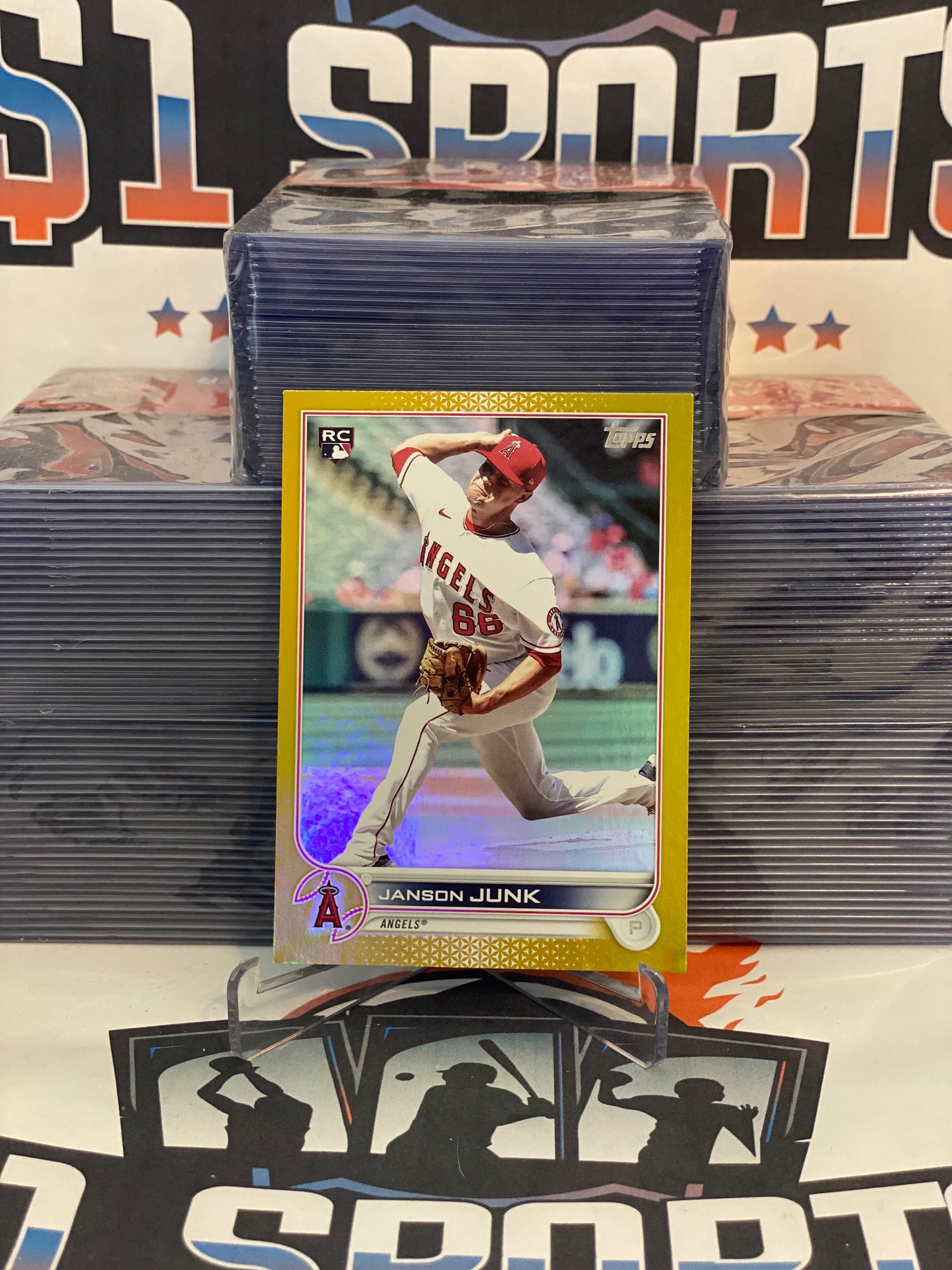 2022 Topps (Gold Foil) Jason Junk Rookie #594