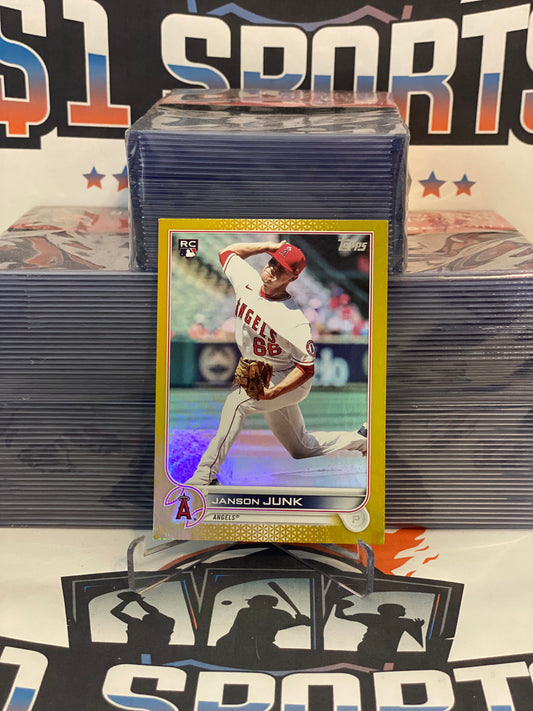 2022 Topps (Gold Foil) Jason Junk Rookie #594