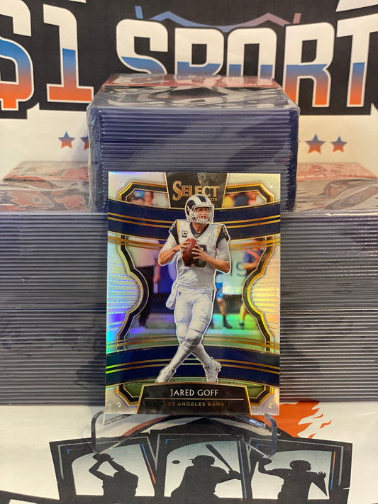 2019 Panini Select (Silver Prizm) Jared Goff #93