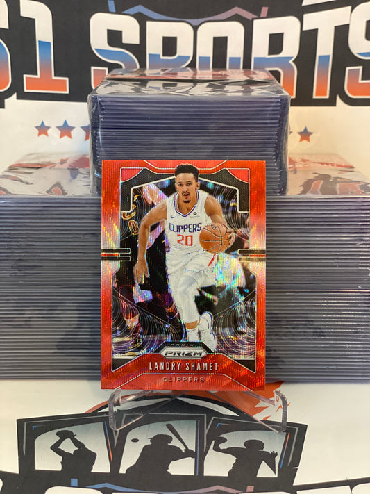 2019 Panini Prizm (Ruby Wave Prizm) Landry Shamet #125