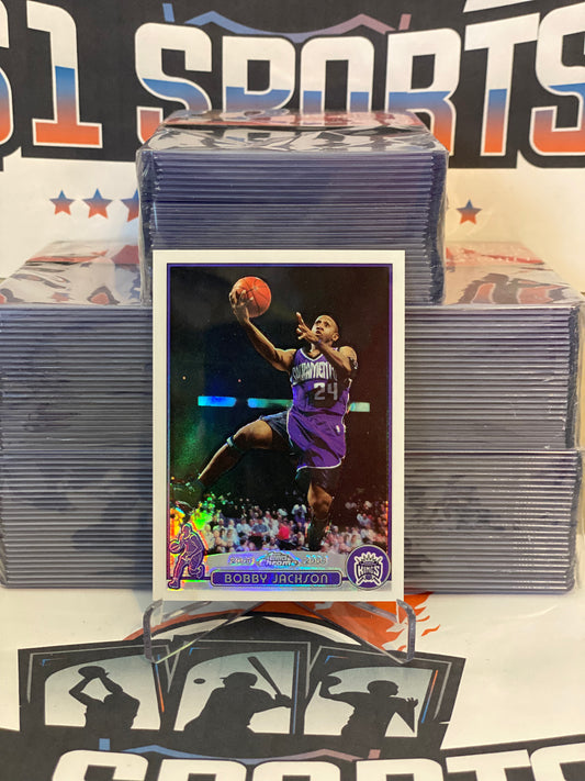 2003 Topps Chrome (Refractor) Bobby Jackson #12