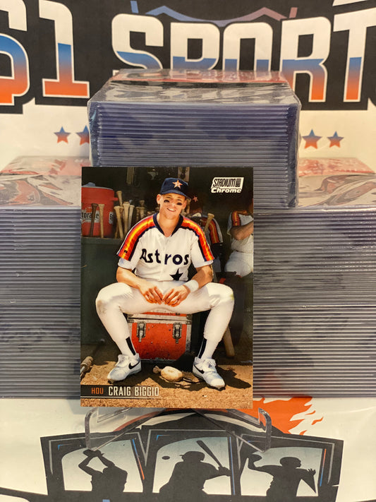 2021 Topps Stadium Club Chrome Craig Biggio #252