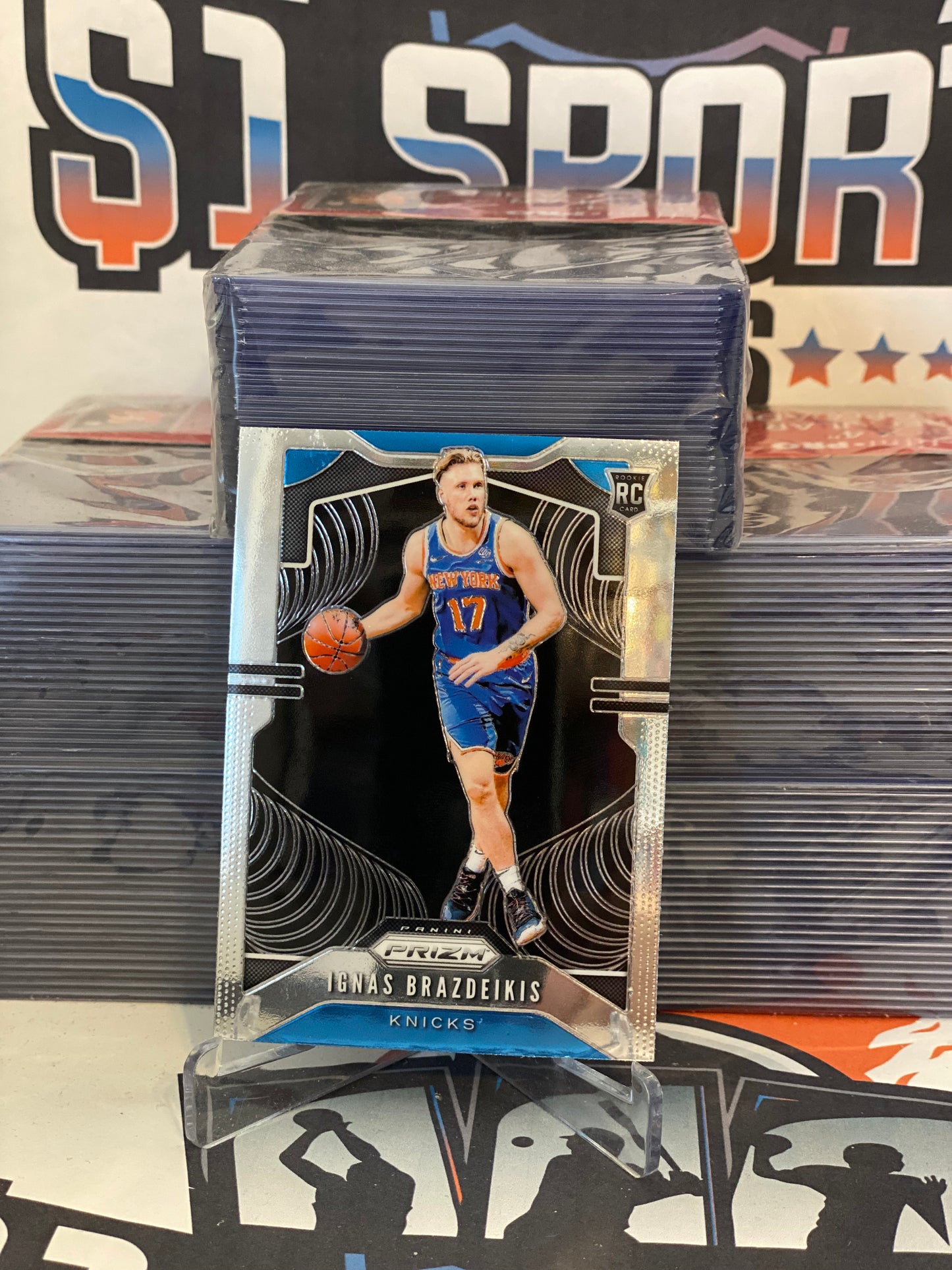 2019 Panini Prizm Ignas Brazdeikis Rookie #284