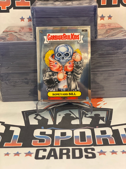 2021 Topps Garbage Pail Kids Chrome Series 4 Boneyard Bill #AN3b