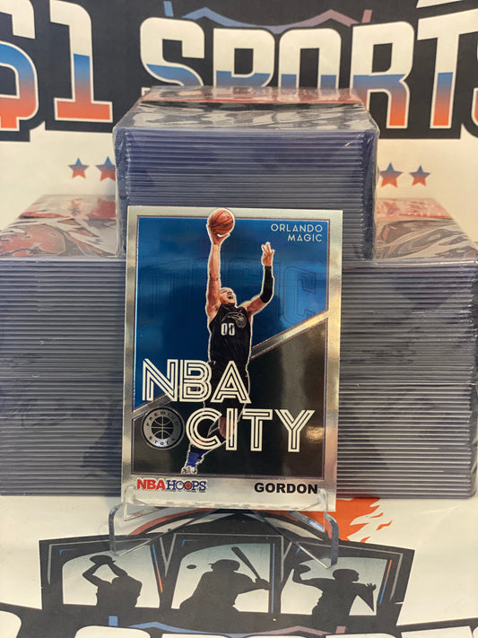 2019 Hoops Premium Stock (NBA City) Aaron Gordon #21
