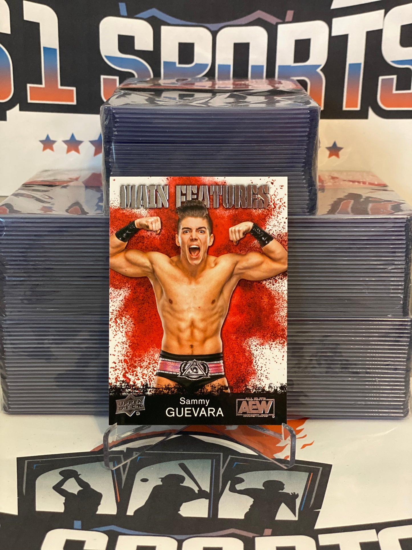 2021 Upper Deck AEW (Main Features) Sammy Guevara #MF-38