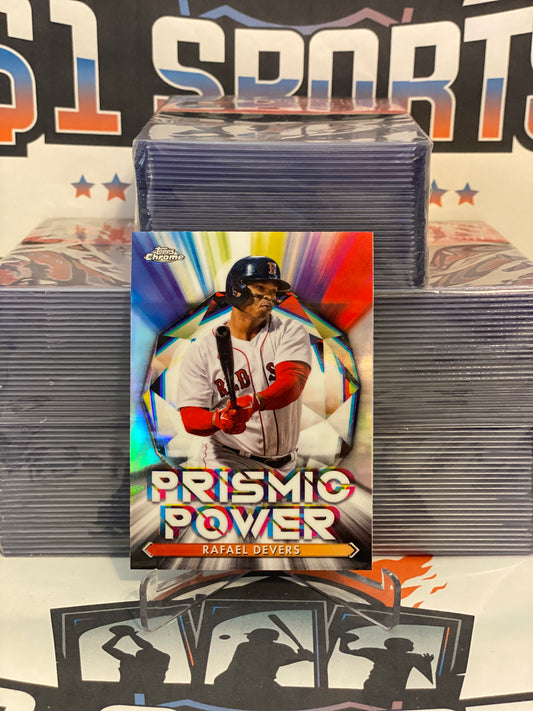 2021 Topps Chrome (Prismic Power) Rafael Devers #PP-12