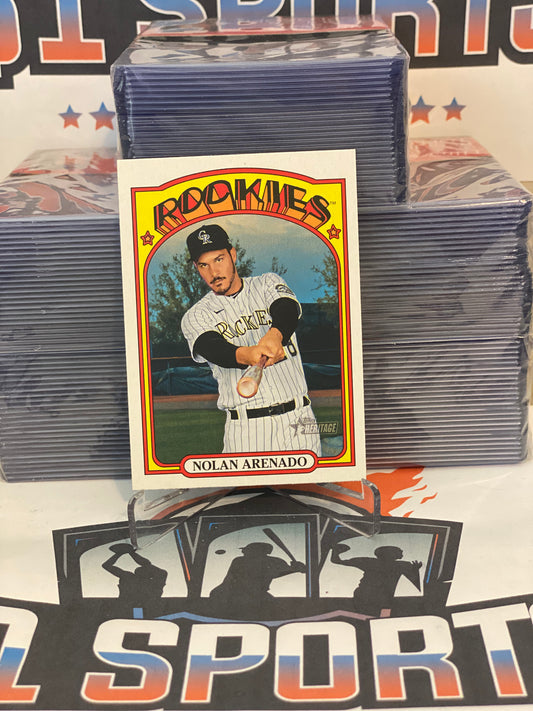 2021 Topps Heritage Nolan Arenado #313