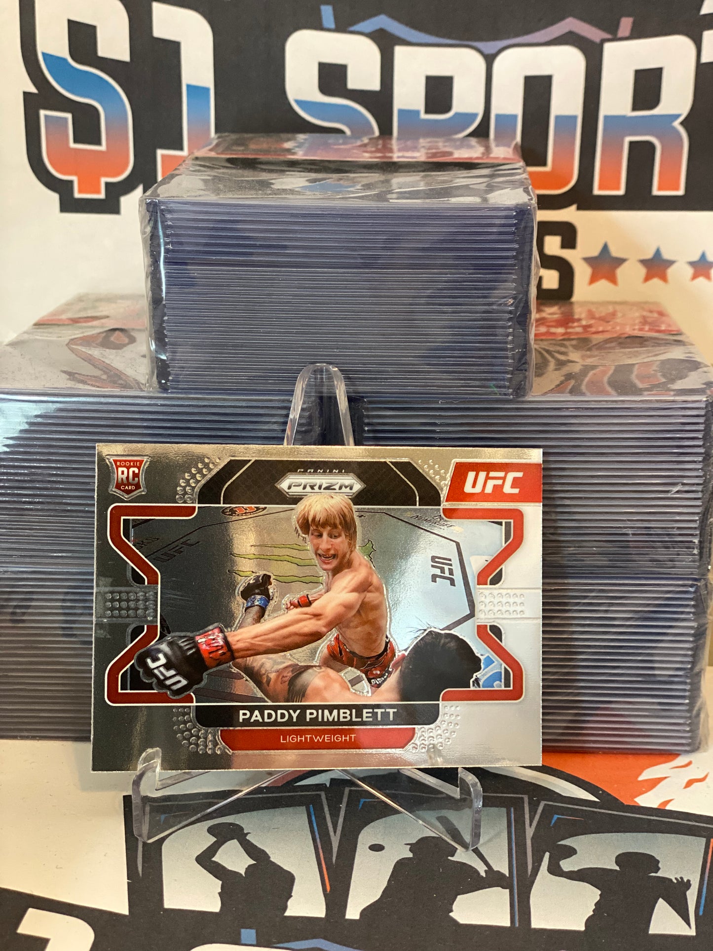 2022 Panini Prizm UFC Paddy Pimblett Rookie #88