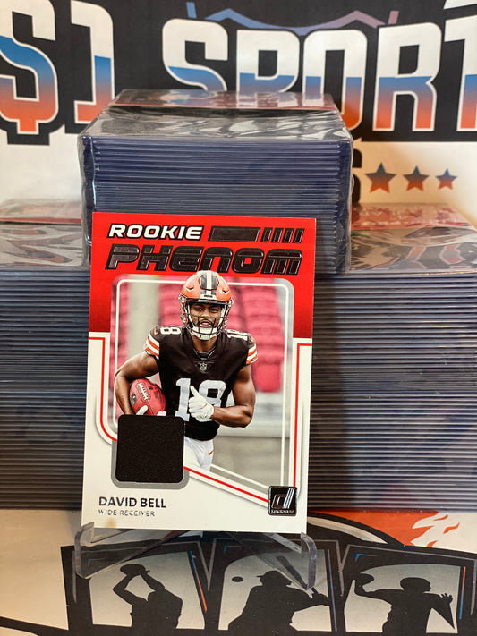 2022 Donruss (Rookie Phenom Relic) David Bell #RPJ-31