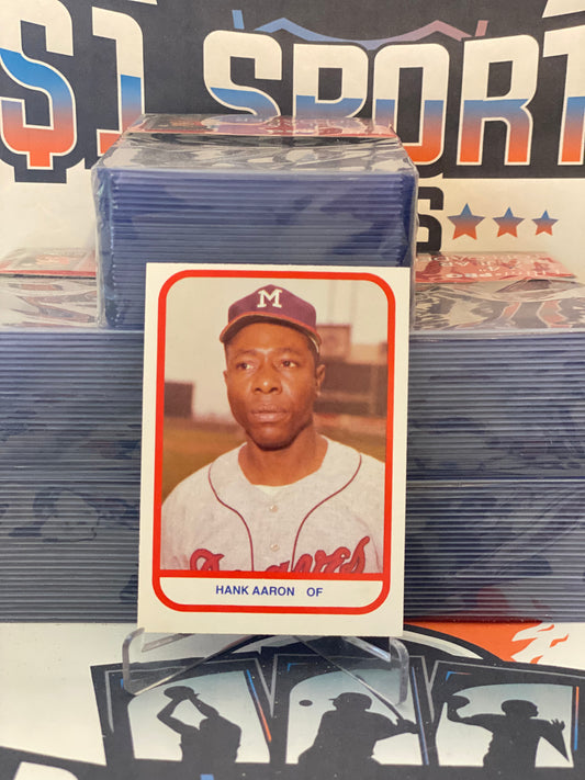 1987 TCMA Baseball's Greatest Players Hank Aaron #NNO