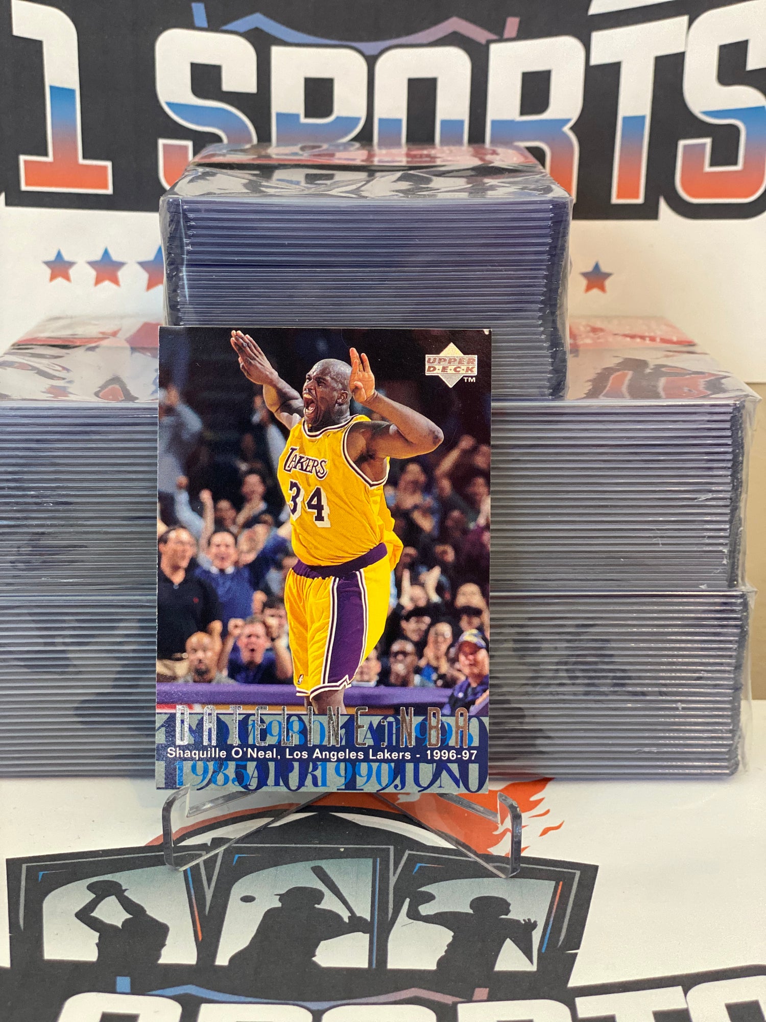 1996 Upper Deck (Dateline NBA) Shaquille O'Neal #320