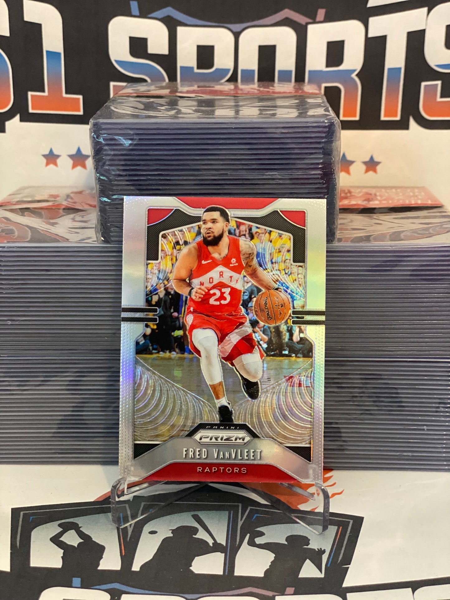 2019 Panini Prizm (Silver Prizm) Fred VanVleet #157