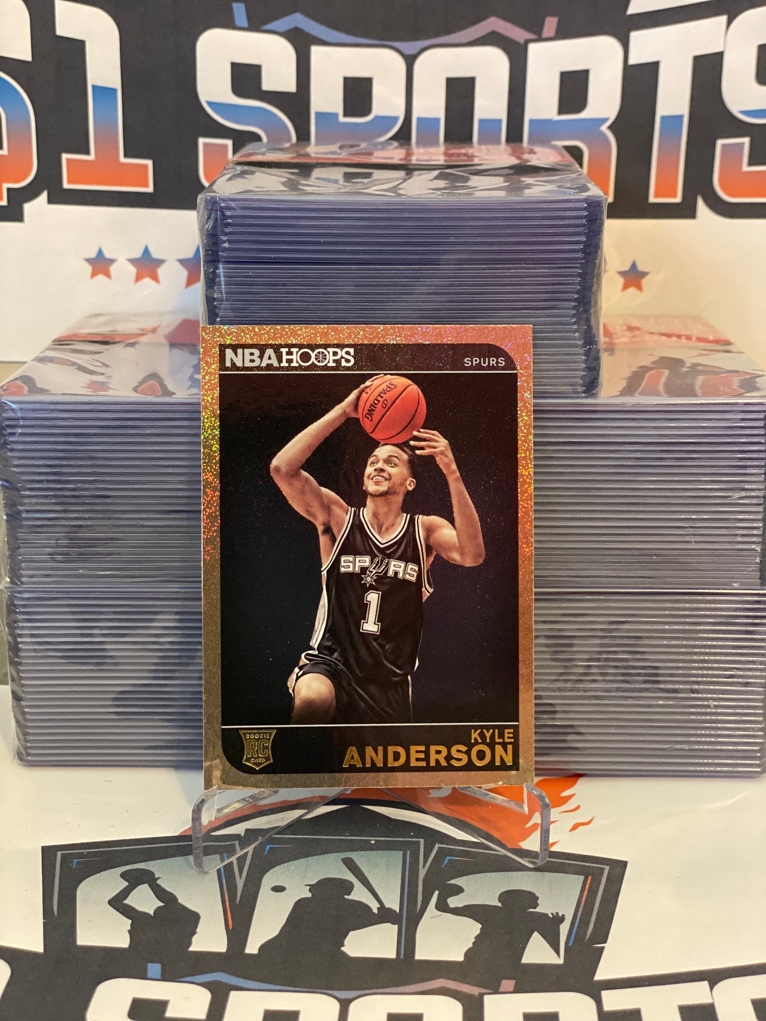 2014 NBA Hoops (Gold) Kyle Anderson Rookie #285