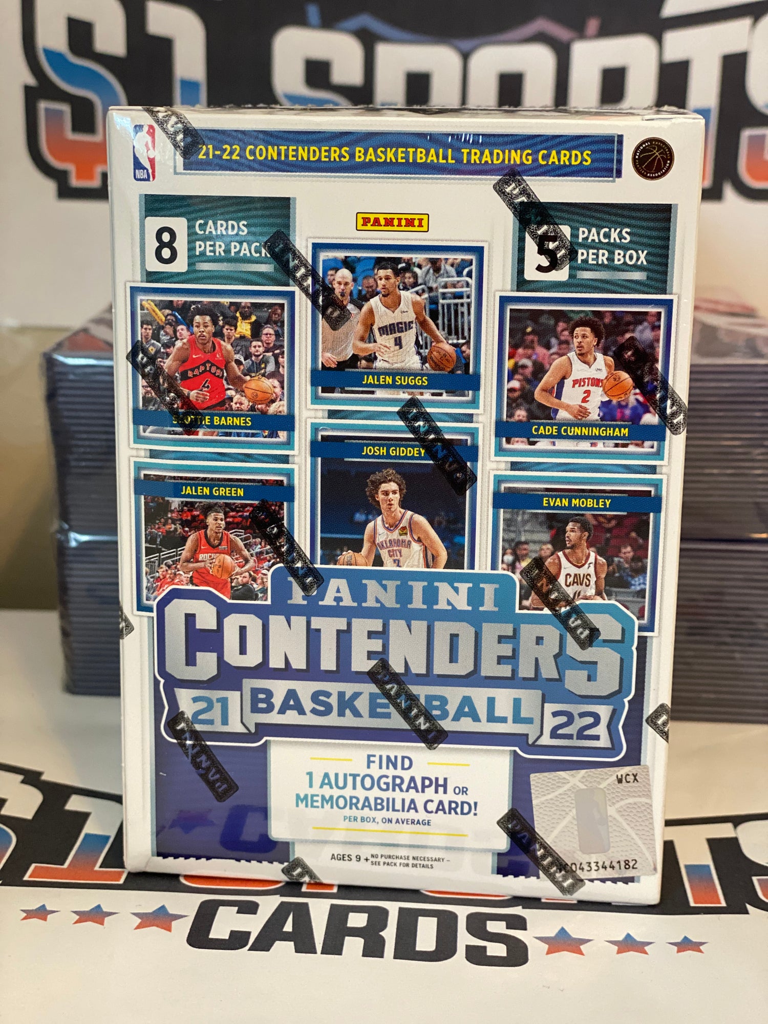 2021-22 Panini Contenders NBA Basketball Blaster Box