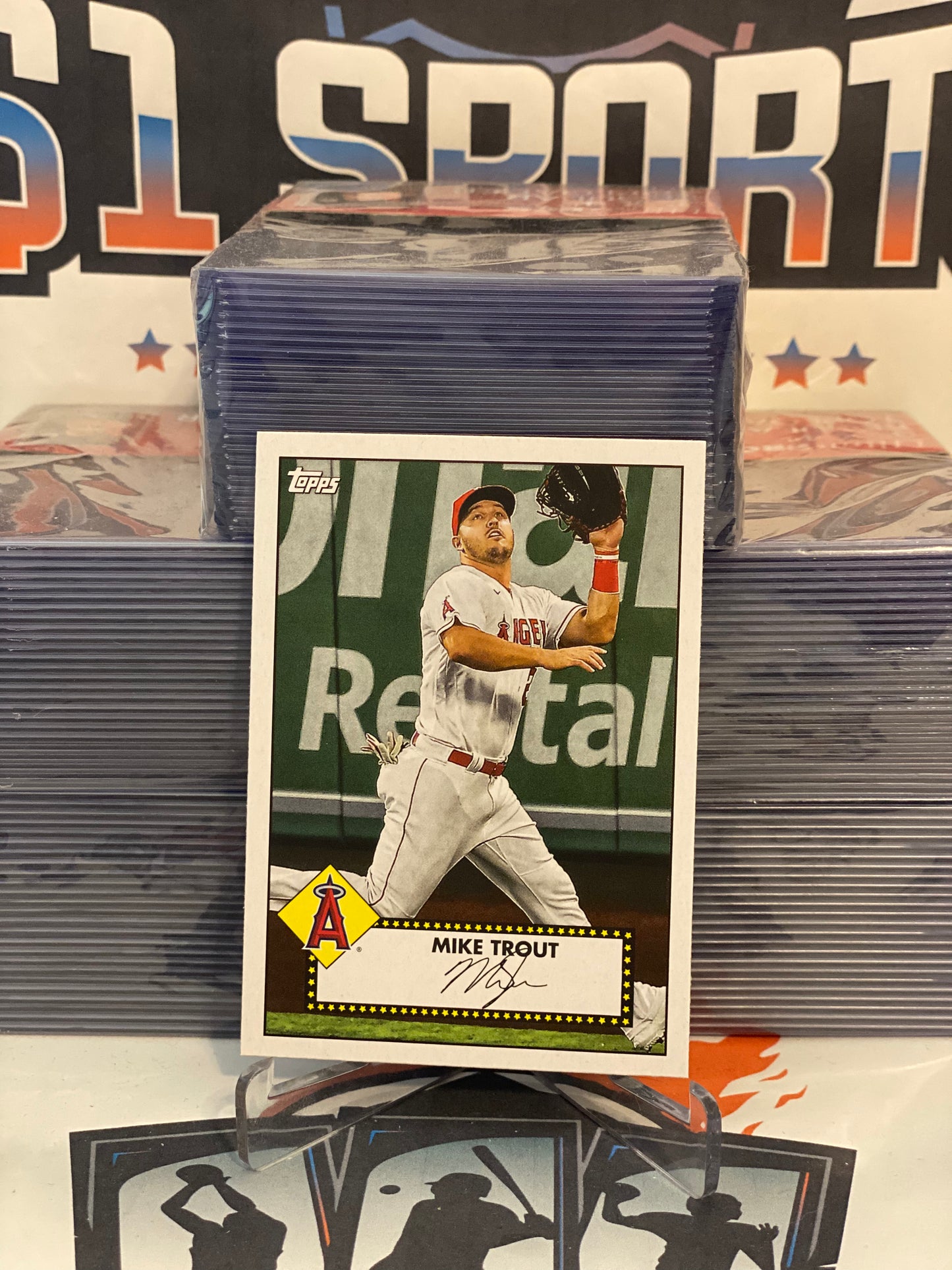 2021 Topps (1952 Redux) Mike Trout #T52-27
