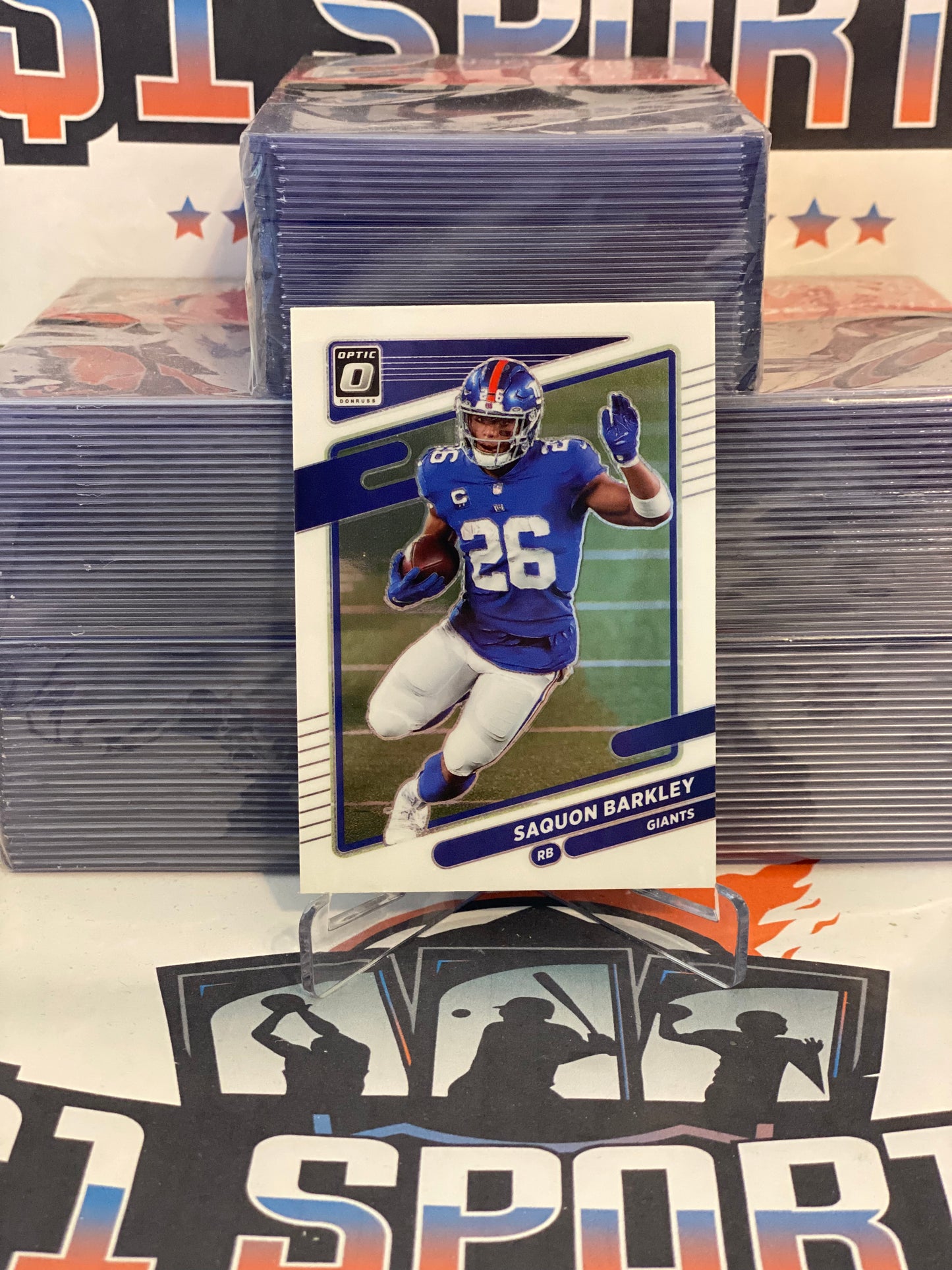 2021 Donruss Optic Saquon Barkley #16