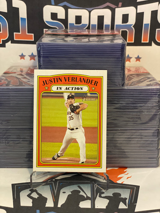 2021 Topps Heritage (In Action) Justin Verlander #248