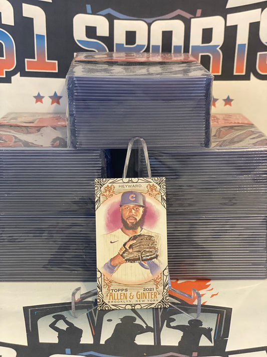 2021 Topps Allen & Ginter (Black Border, Mini) Jason Heyward #154