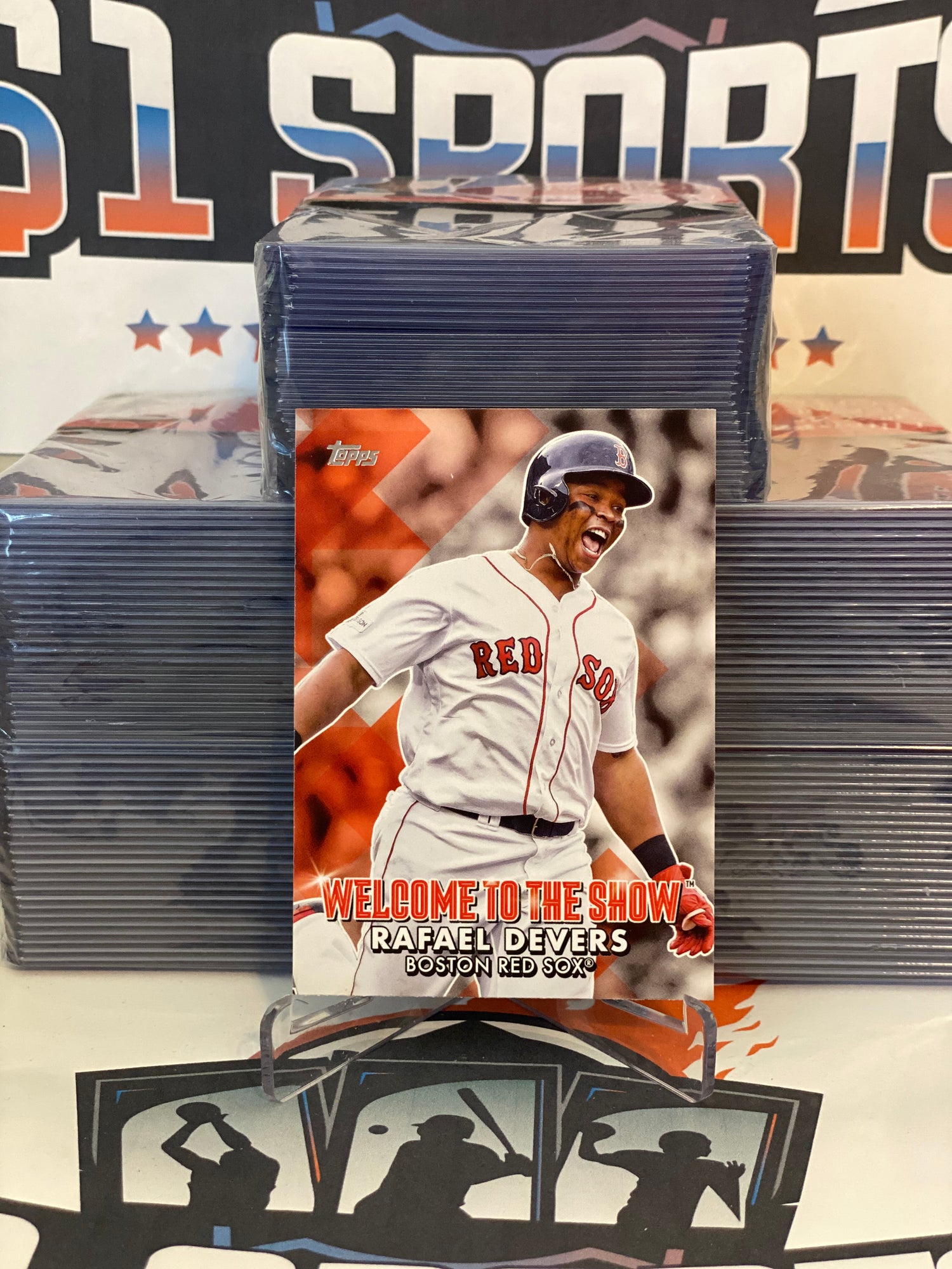 2022 Topps (Welcome to the Show) Rafael Devers #WTTS-18