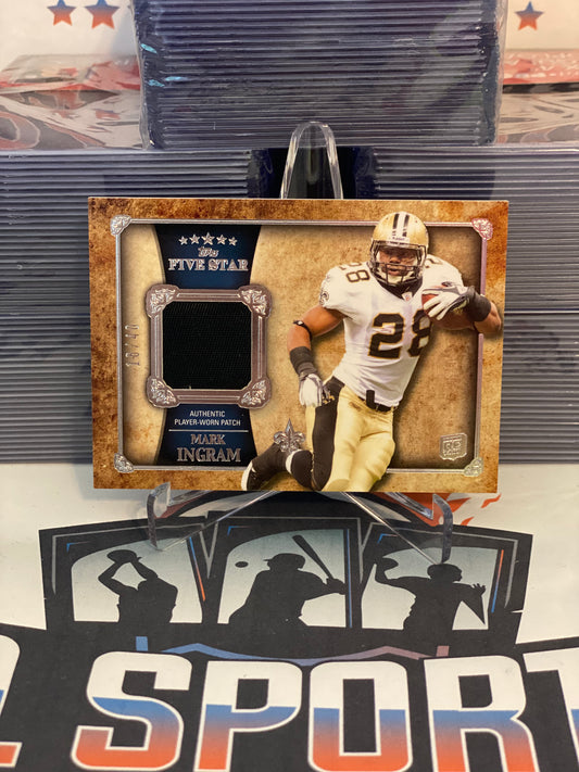 2011 Topps Five Star (Rookie Relic 18/40) Mark Ingram #FSP-MI