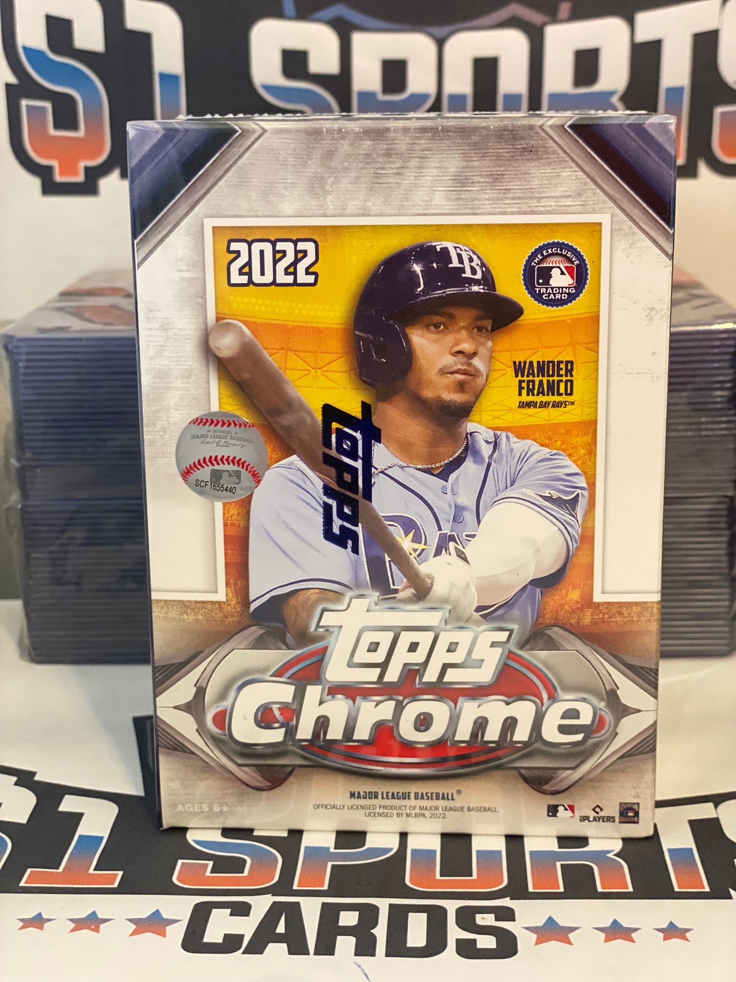 2022 Topps Chrome MLB Baseball Blaster Box