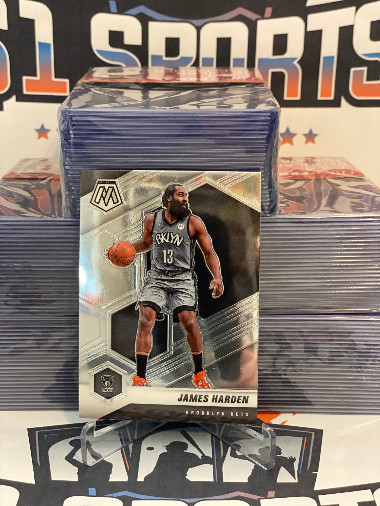 2020 Panini Mosaic James Harden #173