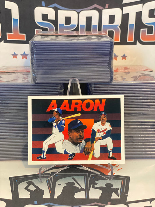 1991 Upper Deck (Baseball Heroes) Hank Aaron #27