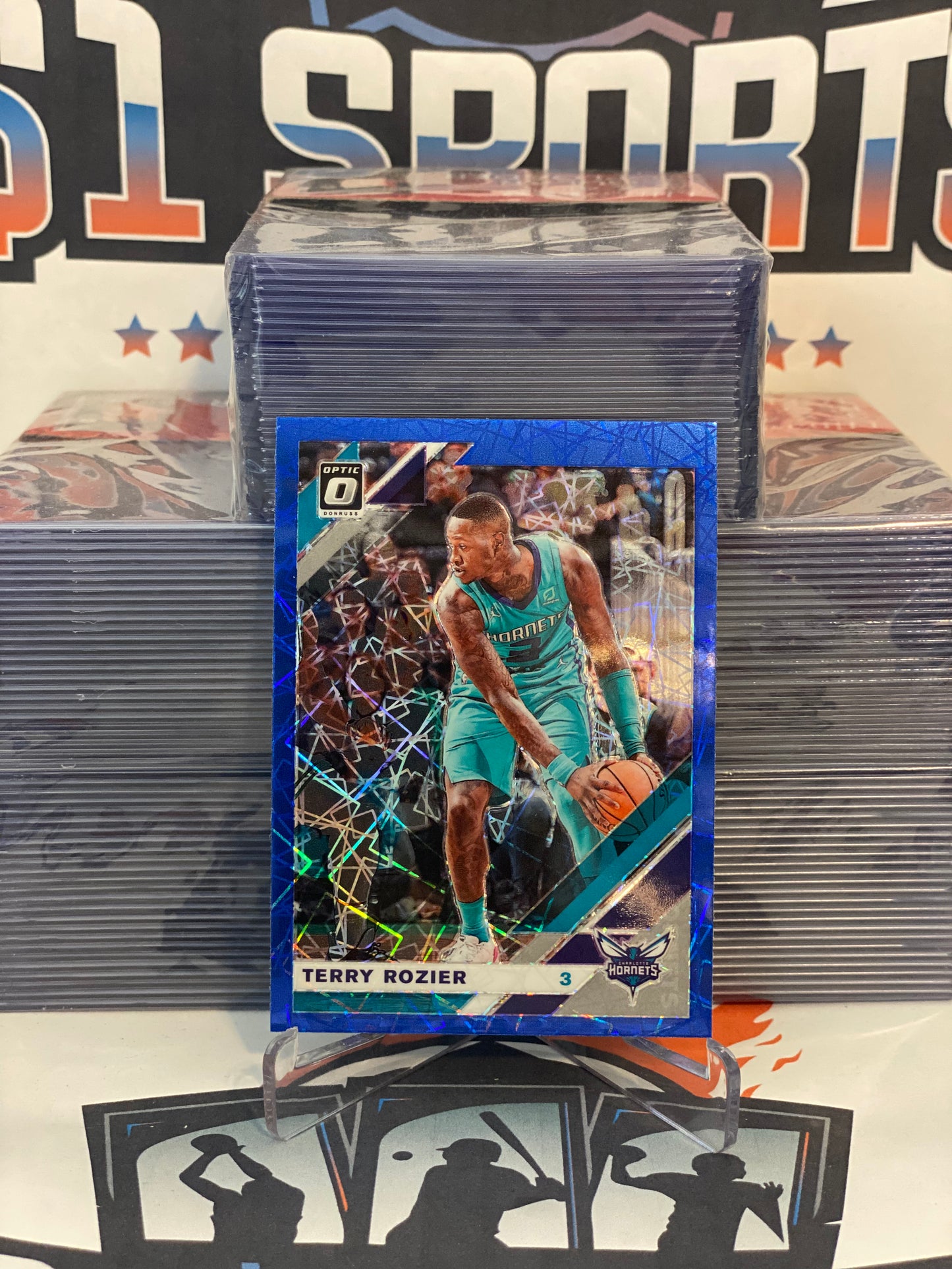 2019 Donruss Optic (Blue Velocity Prizm) Terry Rozier III #4