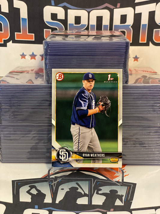 2019 Bowman Draft (1st Bowman) Ryan Weathers #BD-182