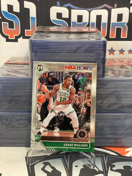 2019 Hoops Premium Stock Grant Williams Rookie #218