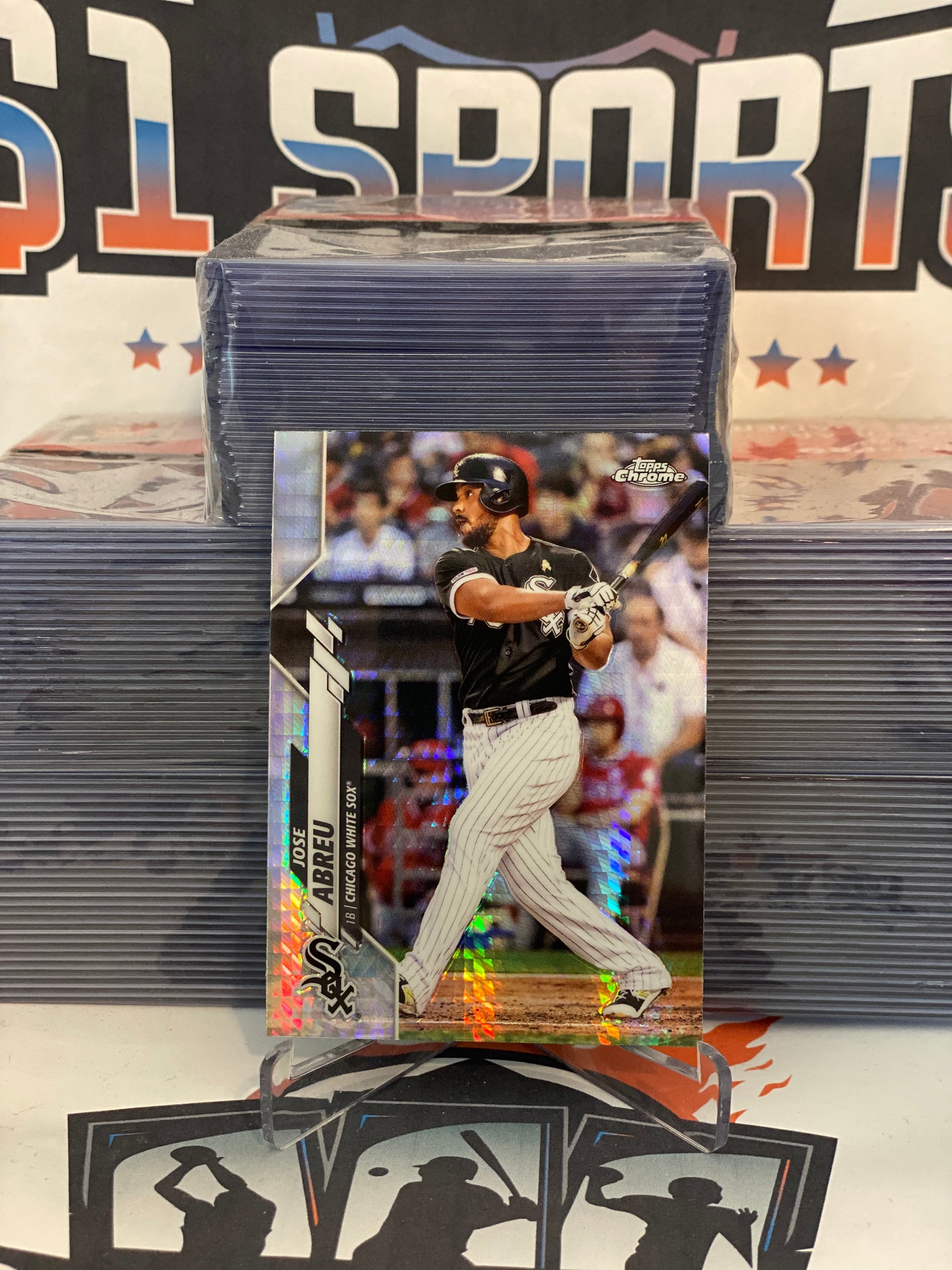 2020 Topps Chrome (Prism Refractor) Jose Abreu #66