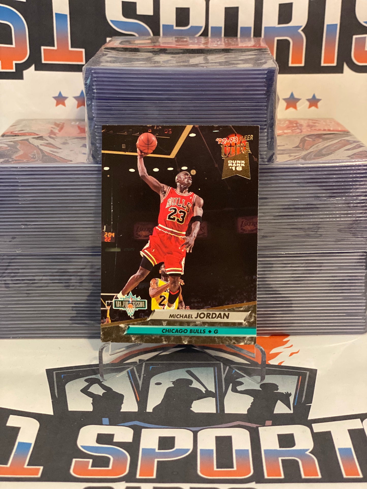 1992 Fleer Ultra (Top 20 Jammers) Michael Jordan #216