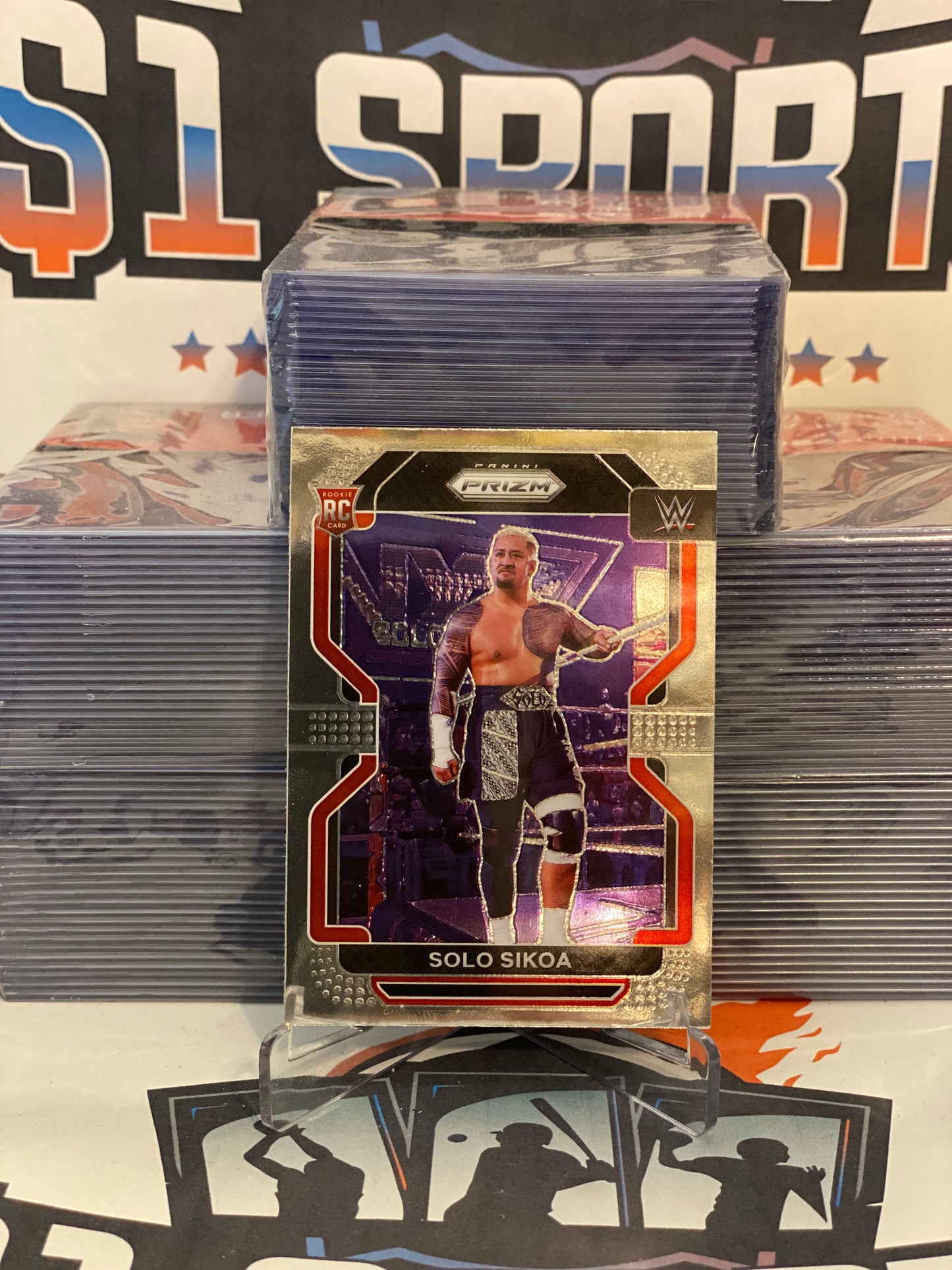 2022 Panini Prizm WWE Solo Sikoa Rookie #114