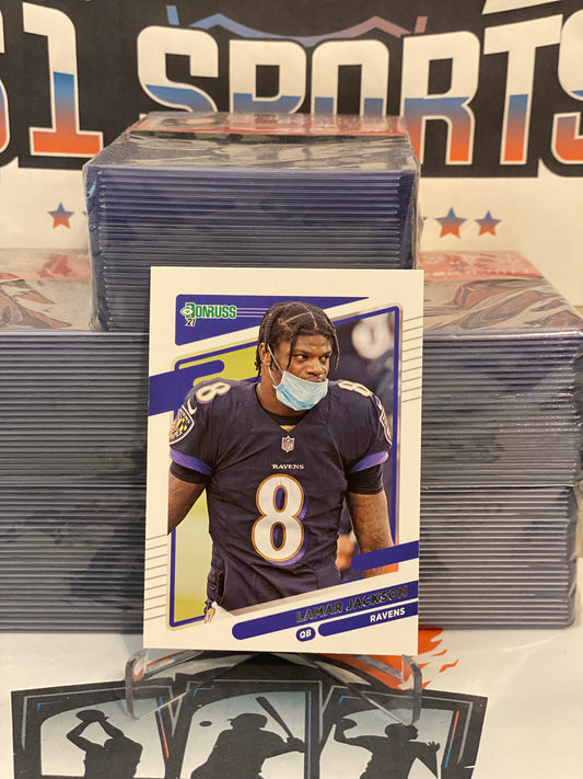 2021 Donruss (Helmetless Variation) Lamar Jackson #239