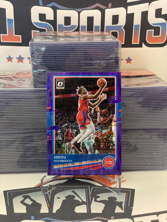 2020 Donruss Optic (Purple Wave Prizm) Sekou Doumbouya #19