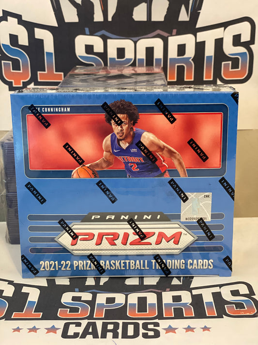 2021-22 Panini Prizm NBA Basketball Retail Box